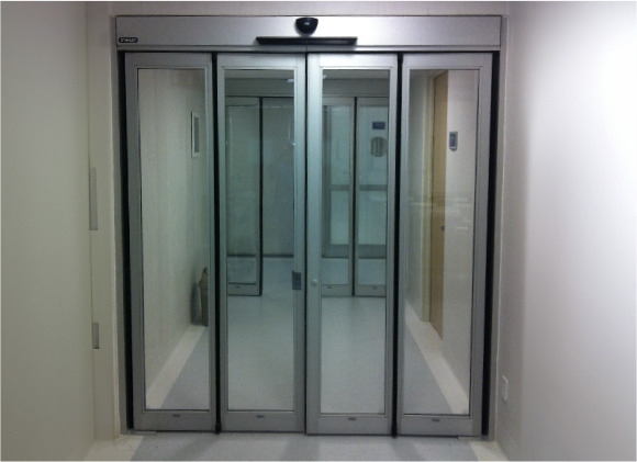 puerta plegadiza